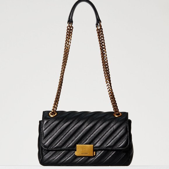 Auxiliary Leather Flap Bag 2025